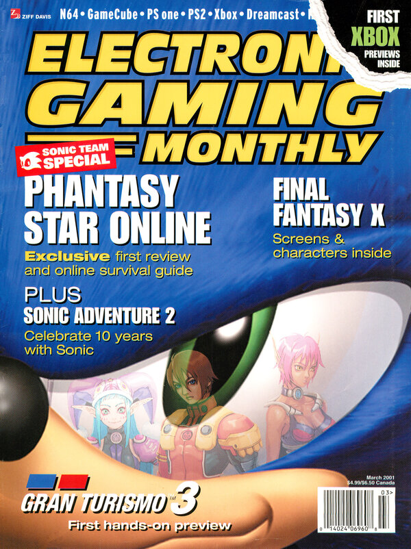 Electronic Gaming Monthly Issue 140 (March 2001) cover
